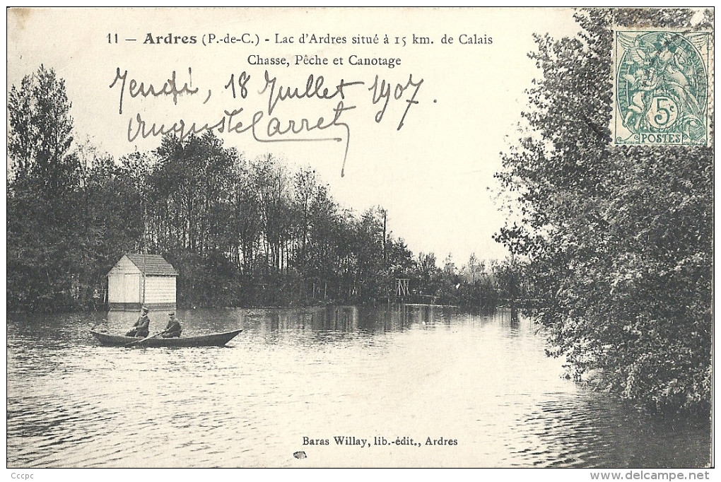 CPA Ardres - Lac D'Ardres - Ardres