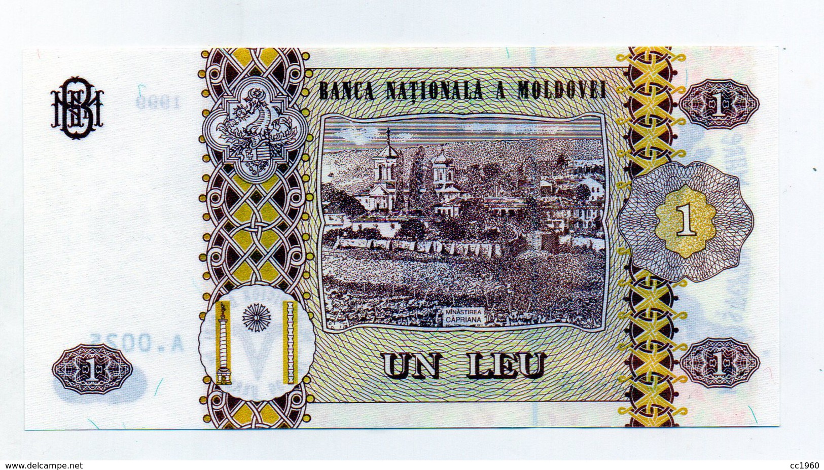 Moldavia - 1999 - Banconota Da 1 Leu - Nuova -  (FDC1551) - Moldavië