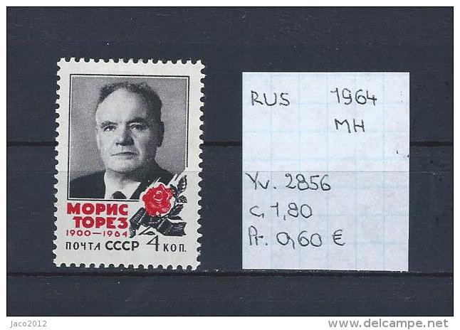 USSR 1964 - YT 2856 Postfris Met Plakker/neuf Avec Charnière/MH - Neufs