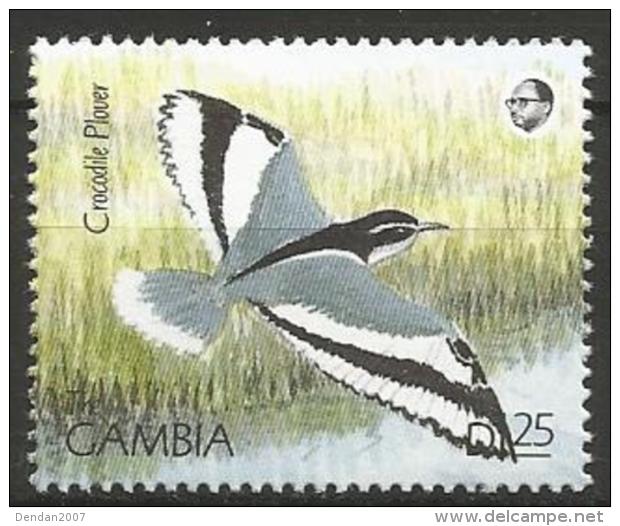 Gambia - MNH - Family PLOVERS - Egyptian Plover ( Pluvianus Aegyptius ) - Andere & Zonder Classificatie