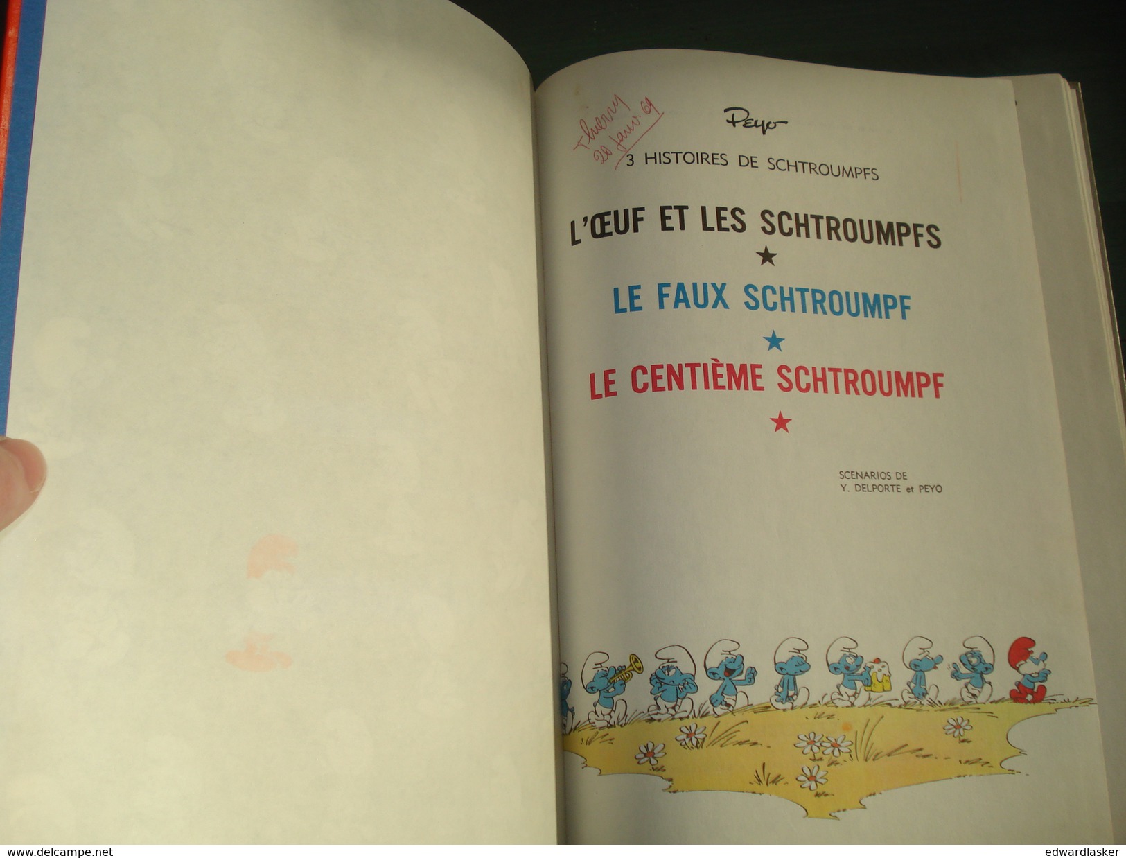 SCHTROUMPFS 4 : L'OEUF Et Les Schtroumpfs //Peyo - EO 1968 - Bon état - Schtroumpfs, Les