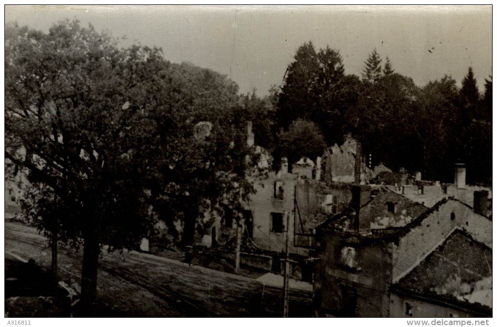 ORADOUR SUR GLANE  (CARTE PHOTO ) - Oradour Sur Vayres