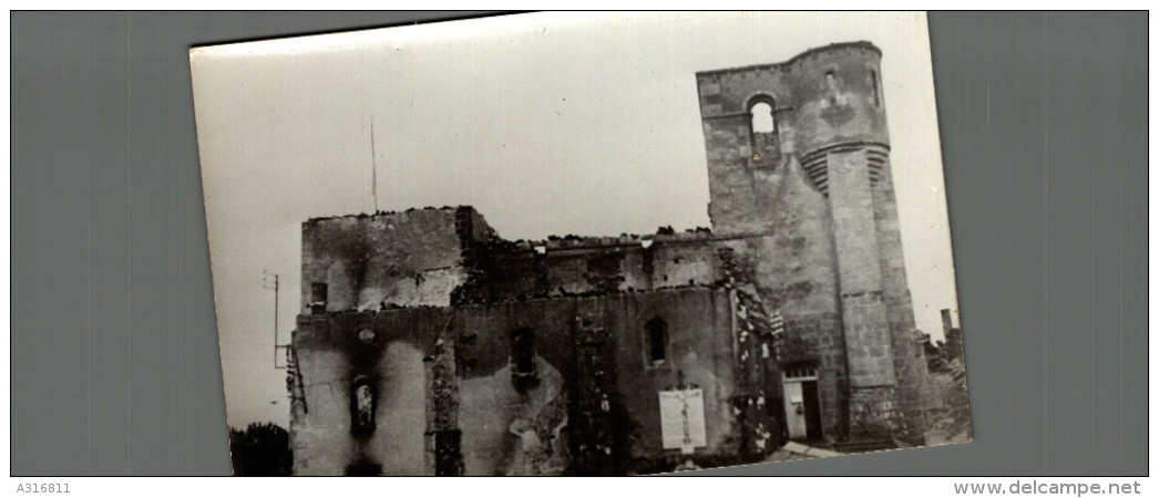 ORADOUR SUR GLANE  (CARTE PHOTO ) - Oradour Sur Vayres