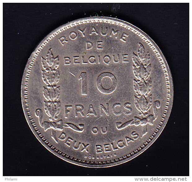COINS BELGIUM MORIN CAT N° 380a SUP. (B22) - 10 Francs & 2 Belgas