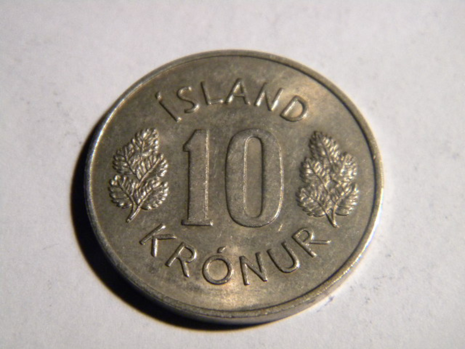 ISLANDE - 10 KRONUR 1970. - Islande