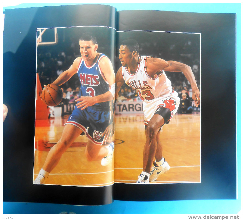 DRAZEN PETROVIC large monograph * Basketball NBA New Jersey Brooklyn Nets Portland Trail Blazers Real Madrid basket-ball