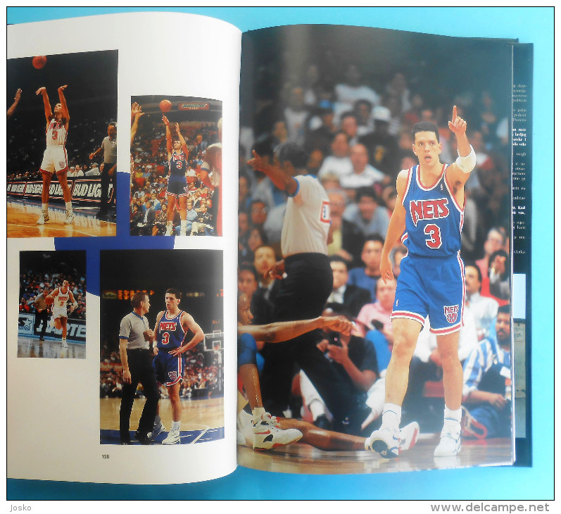 DRAZEN PETROVIC large monograph * Basketball NBA New Jersey Brooklyn Nets Portland Trail Blazers Real Madrid basket-ball