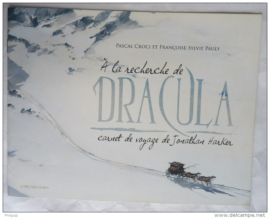 DOSSIER DE PRESSE CROCI - A LA RECHERCHE DE DRACULA - Persboek