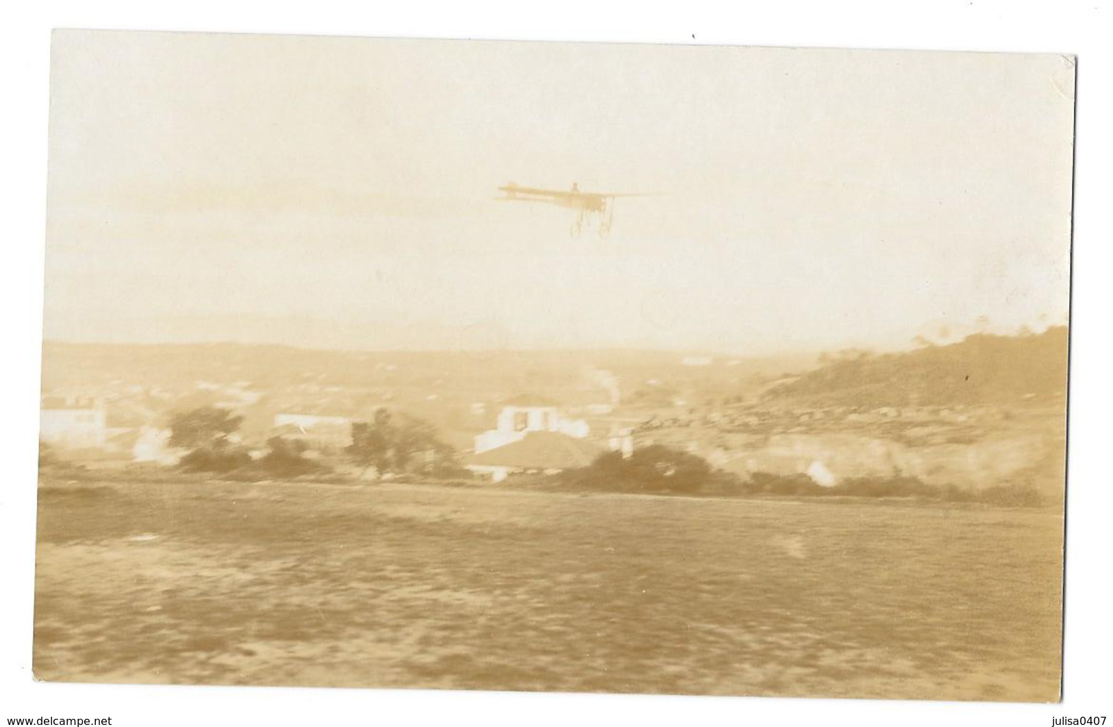 SAINT RAPHAEL (83) Carte Photo Semaine D'aviation 1912 Aviateur Vallet En Vol - Saint-Raphaël