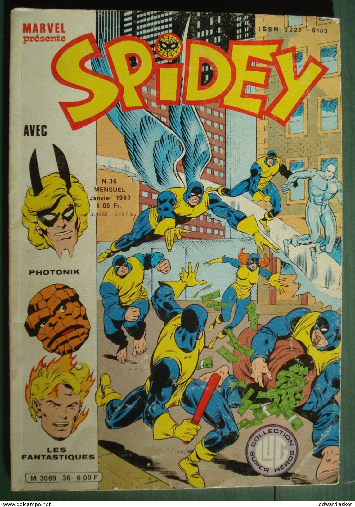 SPIDEY N°36 - Lug 1983 - Bon état - Spidey