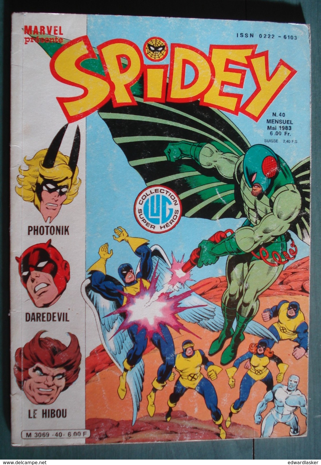 SPIDEY N°40 - Lug 1983 - Bon état + - Spidey