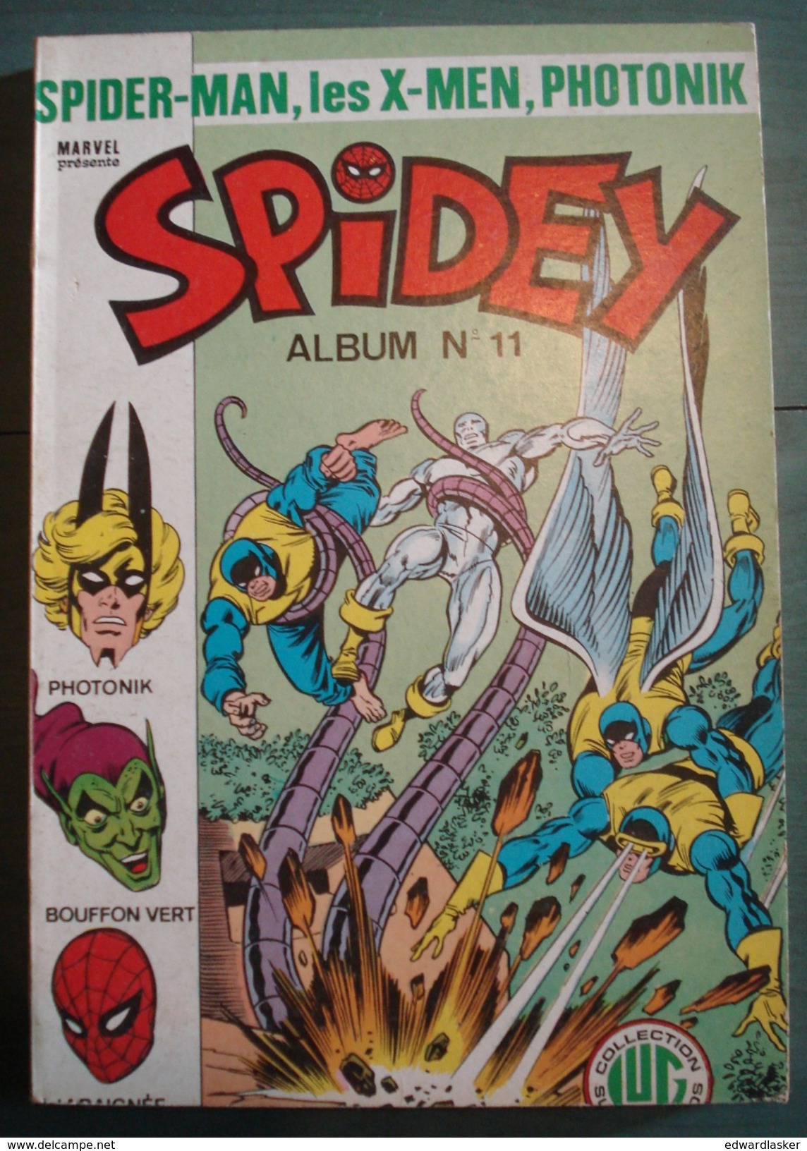 SPIDEY Album N°11 (Fascicules N°31 à 33) - Lug 1982 - Très Bon état - Spidey