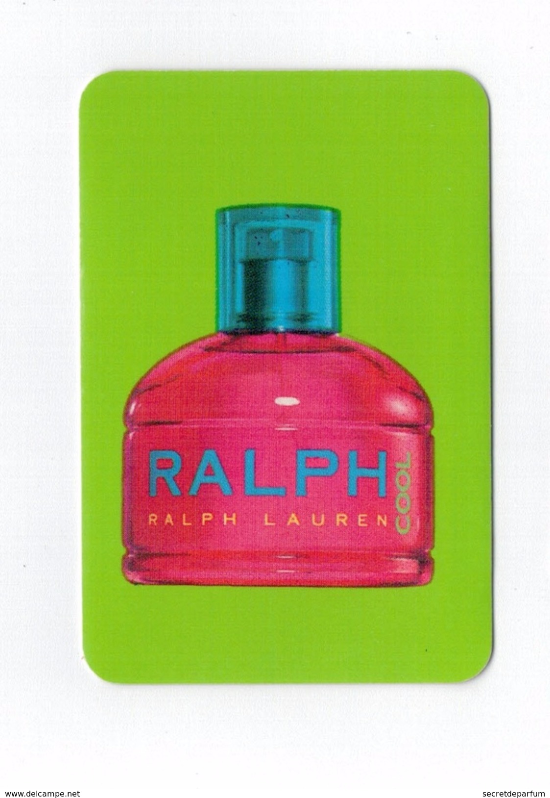 Cartes Parfumées Carte  RALPH COOL  De RALPH LAUREN LIQUATOUCH - Modernes (à Partir De 1961)
