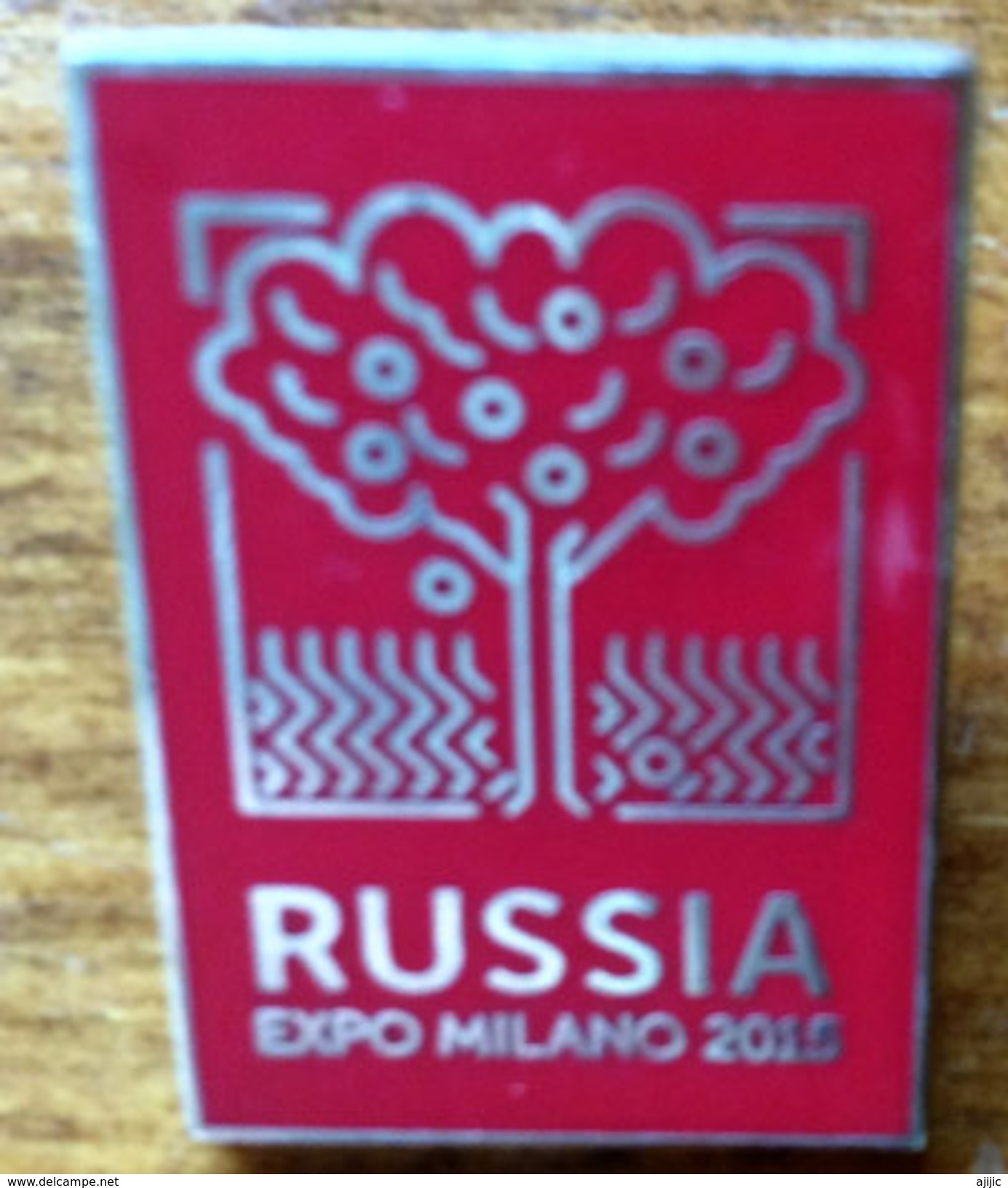 RUSSIA EXPO MILANO 2015, Pin Souvenir Offert Aux VIP, Neuf, Dans Son Emballage Original (UN SEUL DISPONIBLE) - 2015 – Milán (Italia)