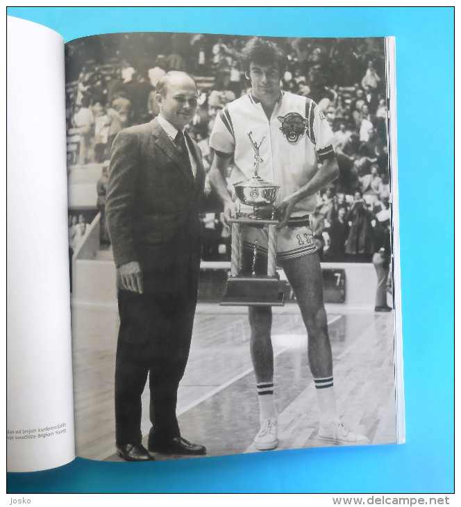 KRESIMIR COSIC - Large Monograph NBA Basketball Portland Trail Blazers Los Angeles Lakers Brigham Young University Provo - Portland Trailblazers