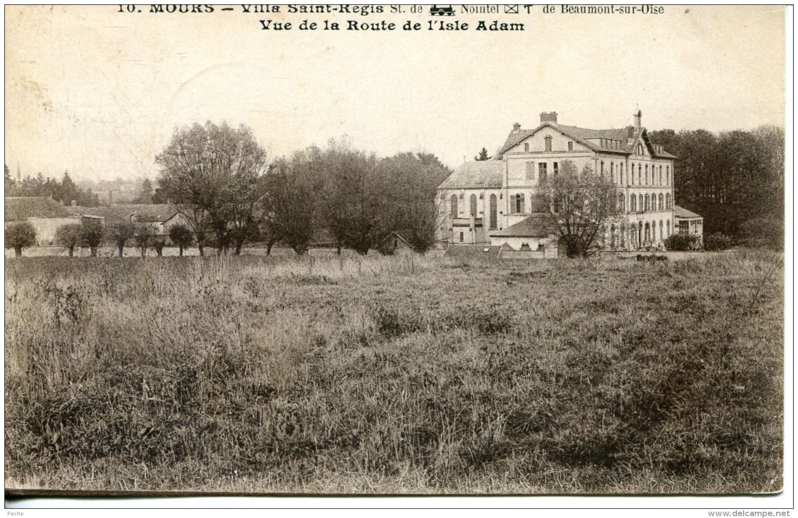 N°51867 -cpa Mours -villa Saint Régis- - Mours