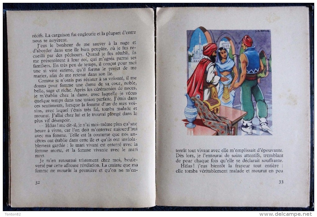 SINDBAD LE MARIN - Collection Rouge et Bleue - Éditions G.P. - ( 1951 )