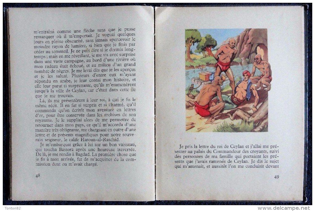 SINDBAD LE MARIN - Collection Rouge et Bleue - Éditions G.P. - ( 1951 )