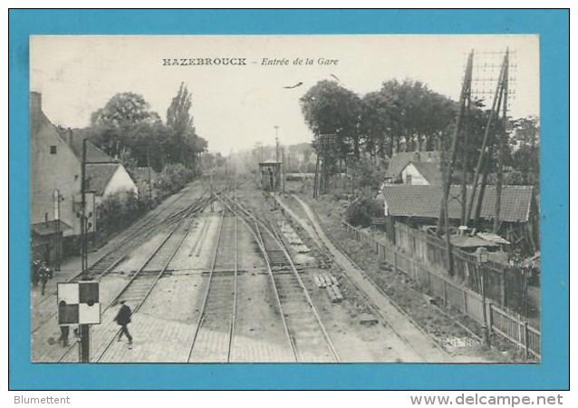 CPA -  Chemin De Fer La Gare HAZEBROUCK 59 - Hazebrouck