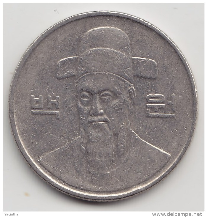 @Y@   Zuid Korea   100 Won   1993       (3625)    Xf - Corea Del Sud