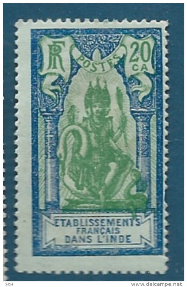 Inde Française - Yvert N°  94  (*)  - Ava 14124 - Unused Stamps