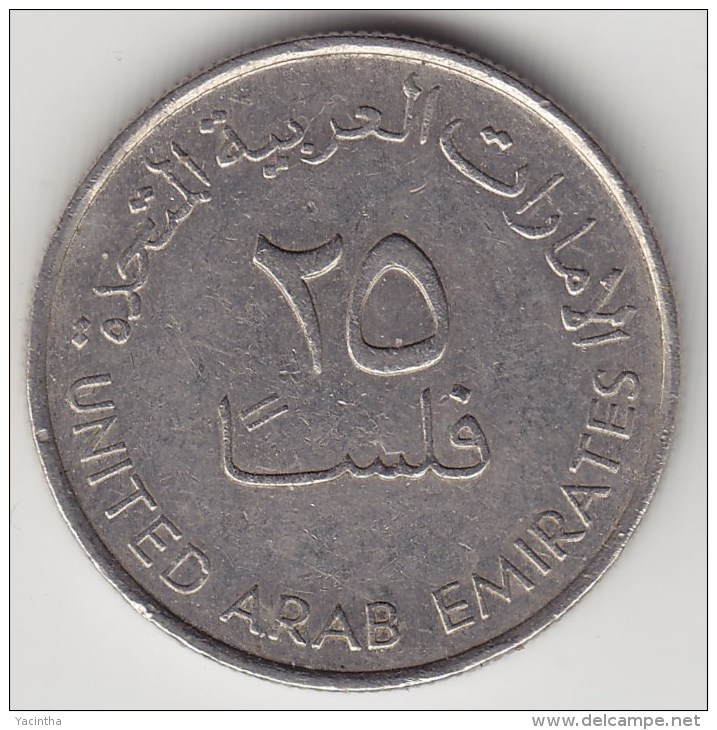 @Y@     Verenigde Arabische Emiraten  25 Dirham   1991           (3644) - United Arab Emirates