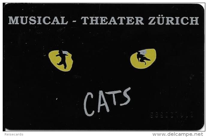 PTT: K-92/211 211L Cats Musical - Theater Zürich - Schweiz