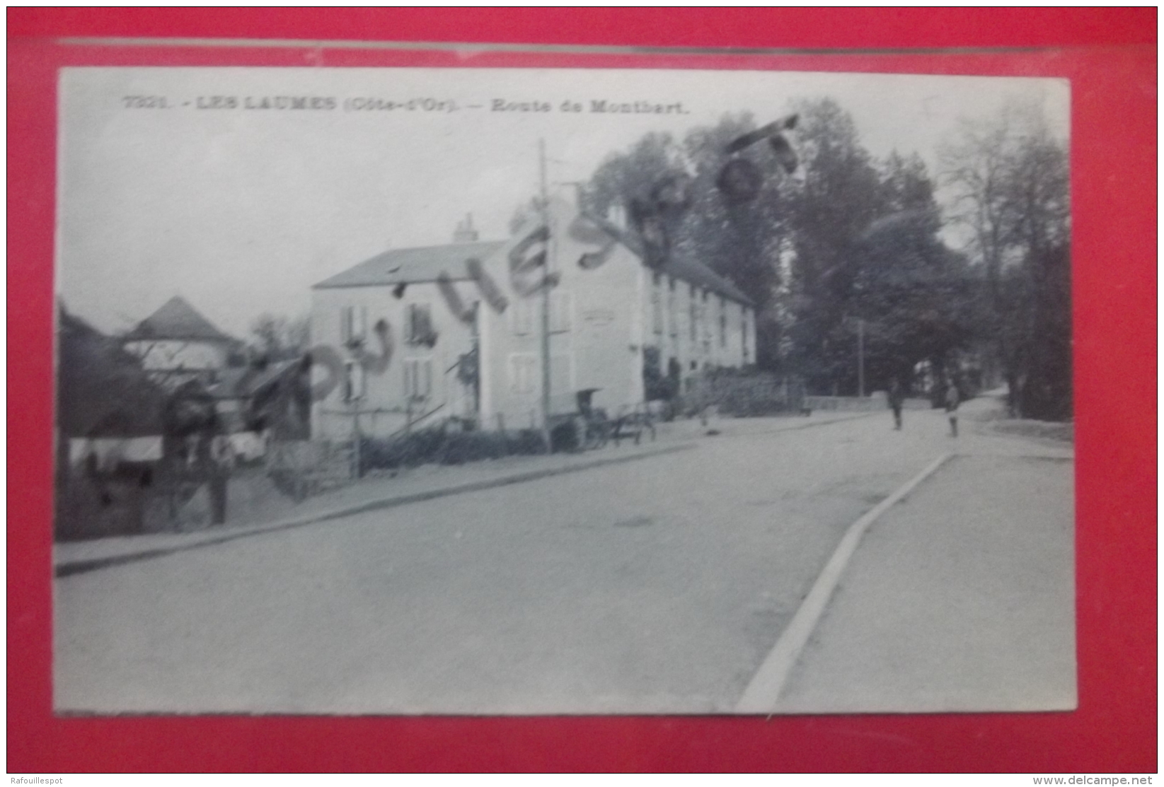 Cp  Les Laumes Route De Montbard N 7321 - Venarey Les Laumes