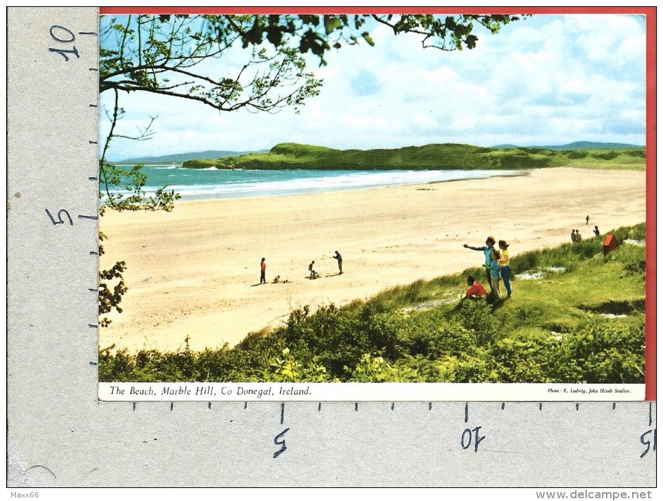 CARTOLINA VG EIRE - IRLANDA DEL NORD - Donegal - Spiaggia - Marble Hill - 10 X 15 - ANN. 1970 - Donegal