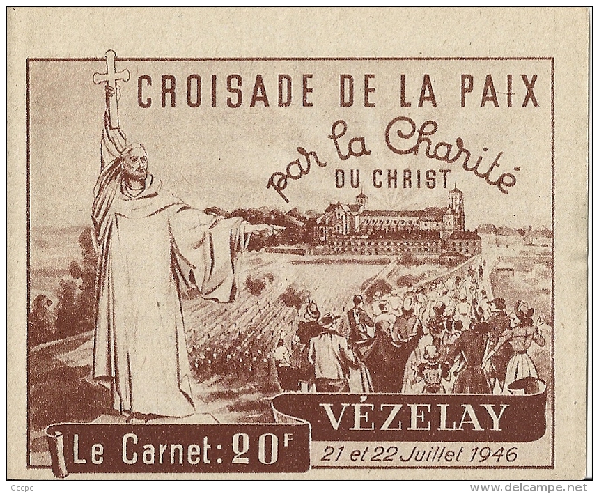 Vignettes Vezelay - Croisade De La Paix Par La Charité Du Christ - Altri & Non Classificati