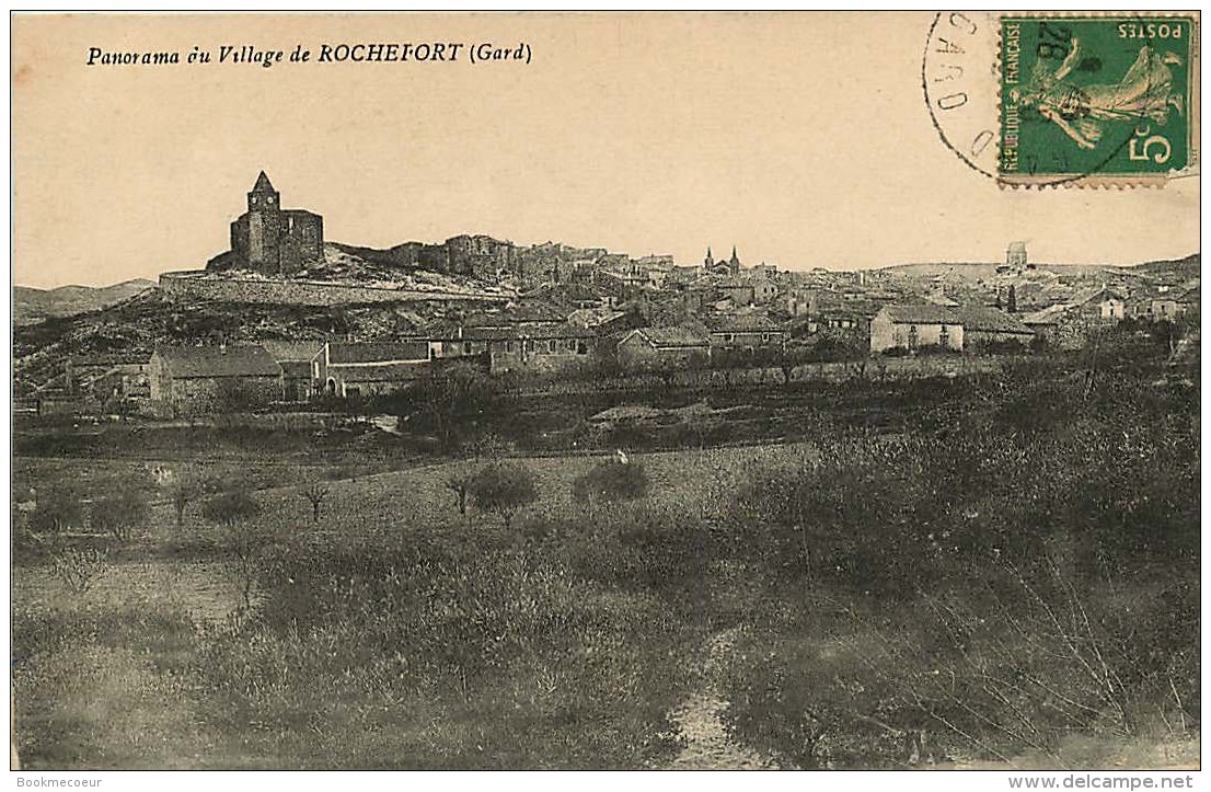 30   PANORAMA DU VILLAGE DE ROCHEFORT - Rochefort-du-Gard