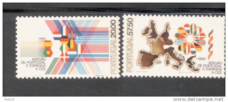1677 - 1678   Beitritt Zu EU Postfrisch MNH ** - Unused Stamps