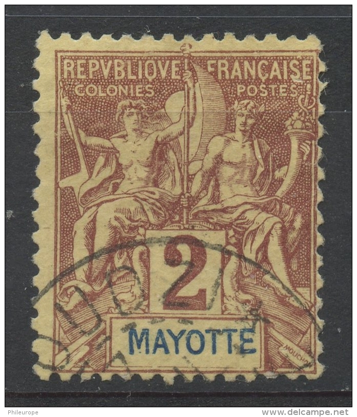 Mayotte (1892) N 2 (o) - Other & Unclassified