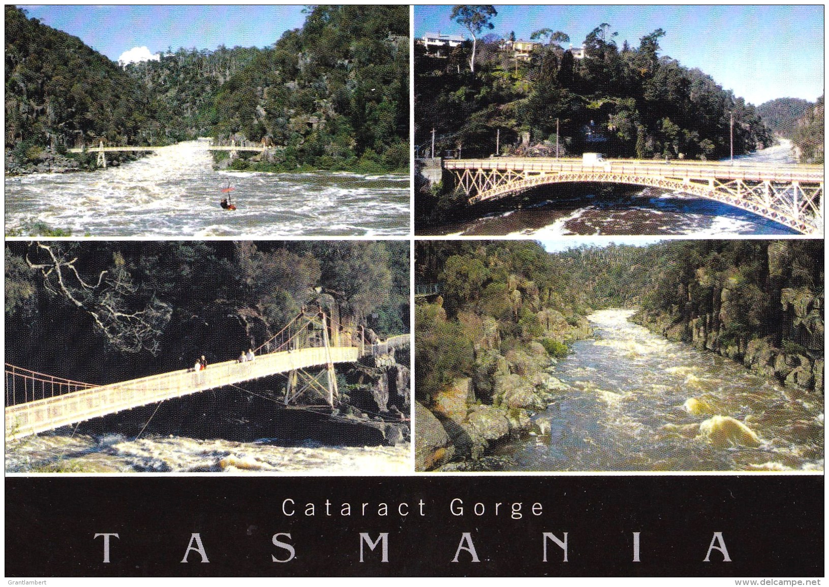 Cataract Gorge Multiview, Launceston, Tasmania - Tas Postcards &amp; Souvenirs TP 502 Unused - Lauceston