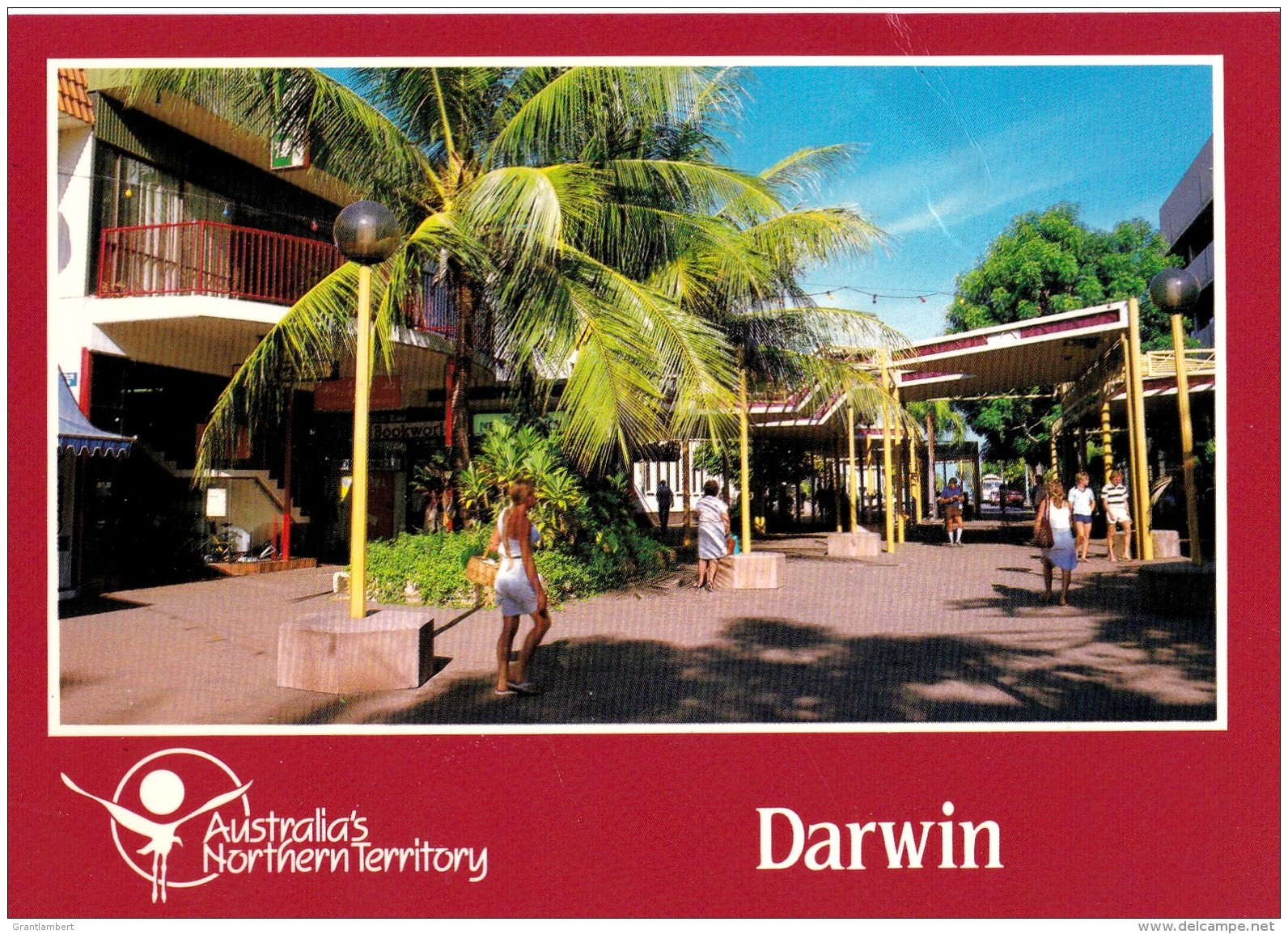 Smith St. Mall, Darwin, Northern Territory - Barker Souvenirs BS 149 Unused - Darwin