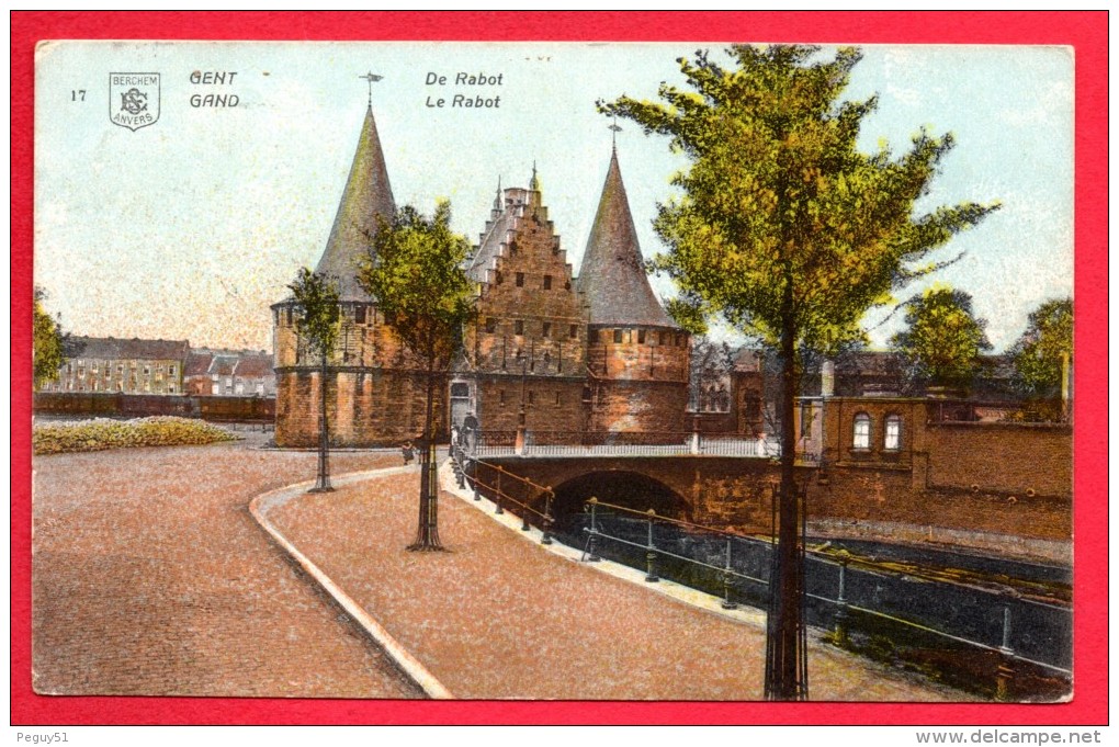 Gand. Le Rabot Et Le Canal Le Lieve. Franchise Postes Militaires Belgique N°. 5. 1919 - Gent