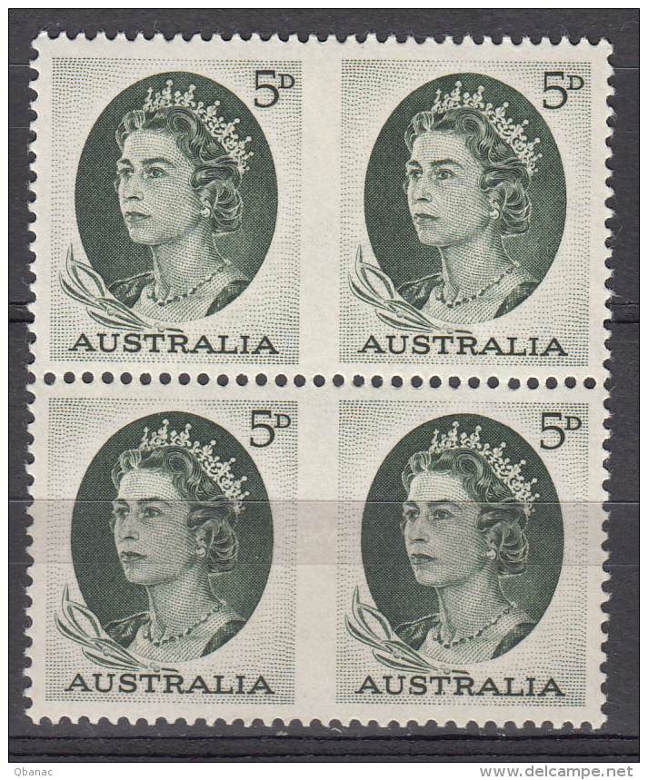 Australia 1963 Pair Imperforated Between SG#354 B Yvert#290 A Mi#329 D Mint Never Hinged - Ungebraucht