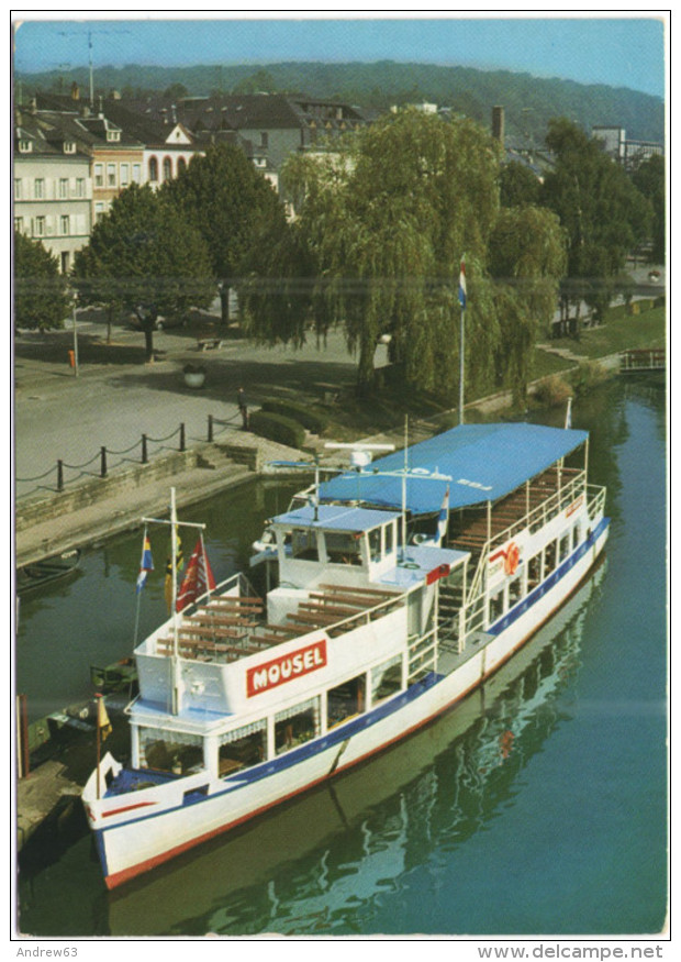 LUSSEMBURGO - LUXEMBOURG - 1988 - 12F Europa Cept - REMICH - Bateau Touristique MOUSEL - Viaggiata Da ???? Per Floren... - Remich