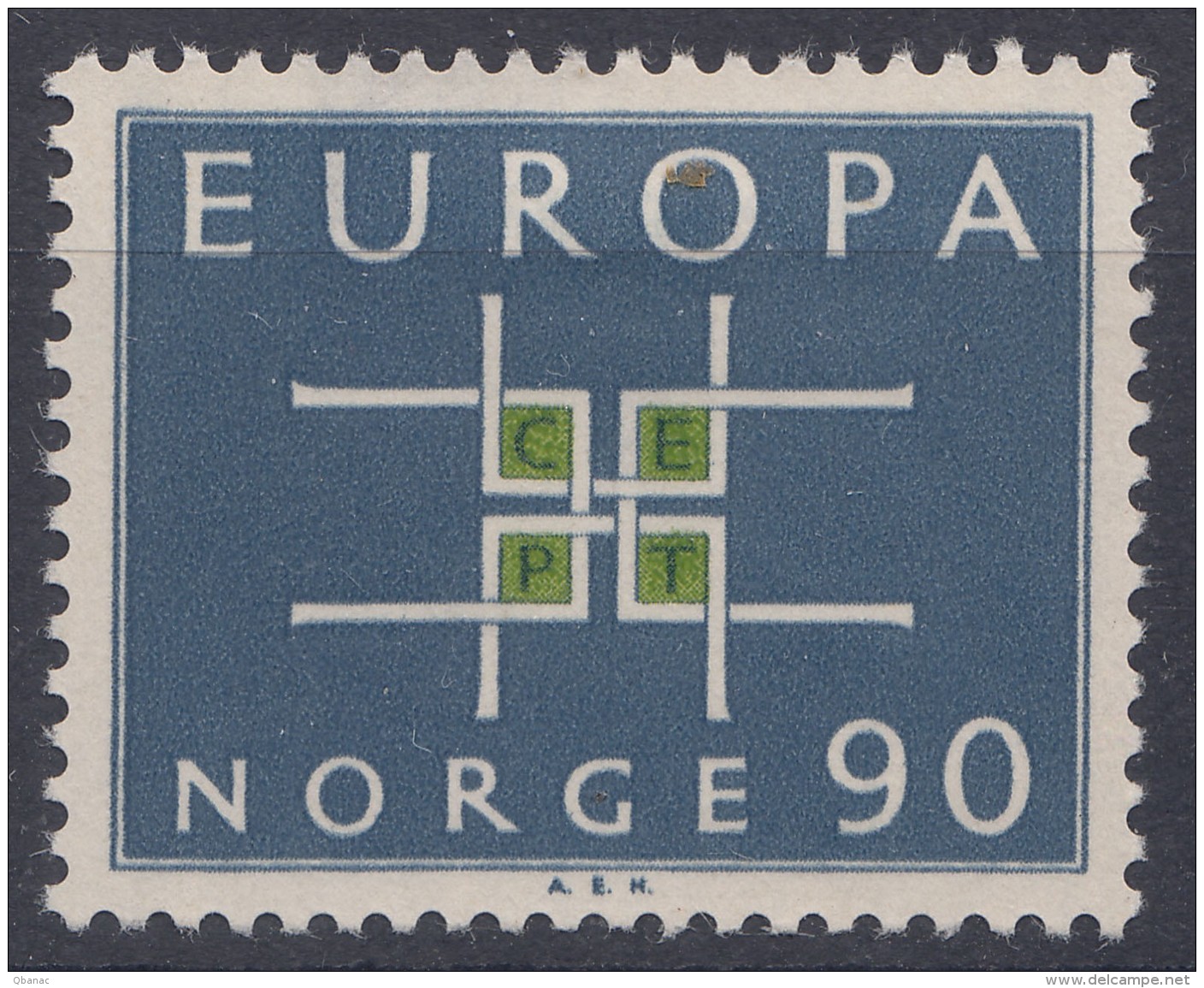 Norway 1963 Europa CEPT Mi#499 Mint Hinged - Nuovi