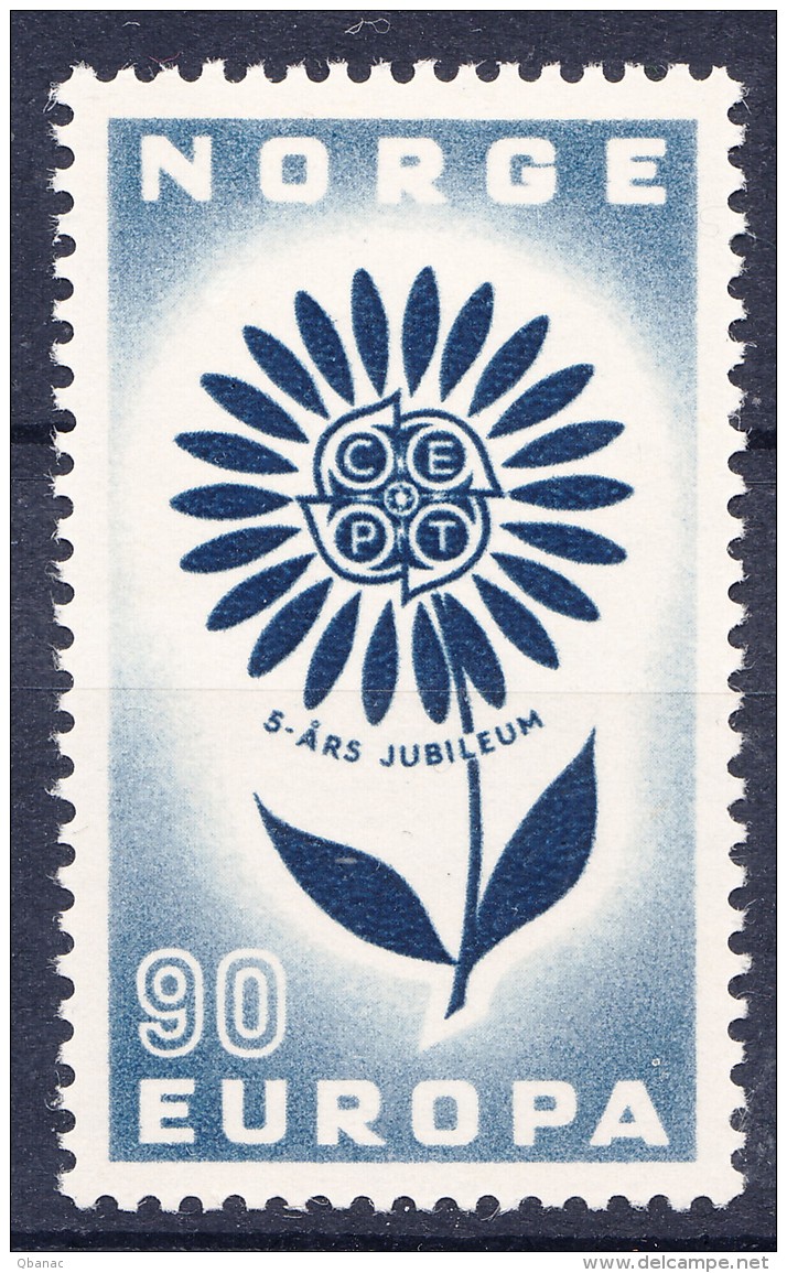 Norway 1964 Mi#521 Mint Hinged - Nuevos