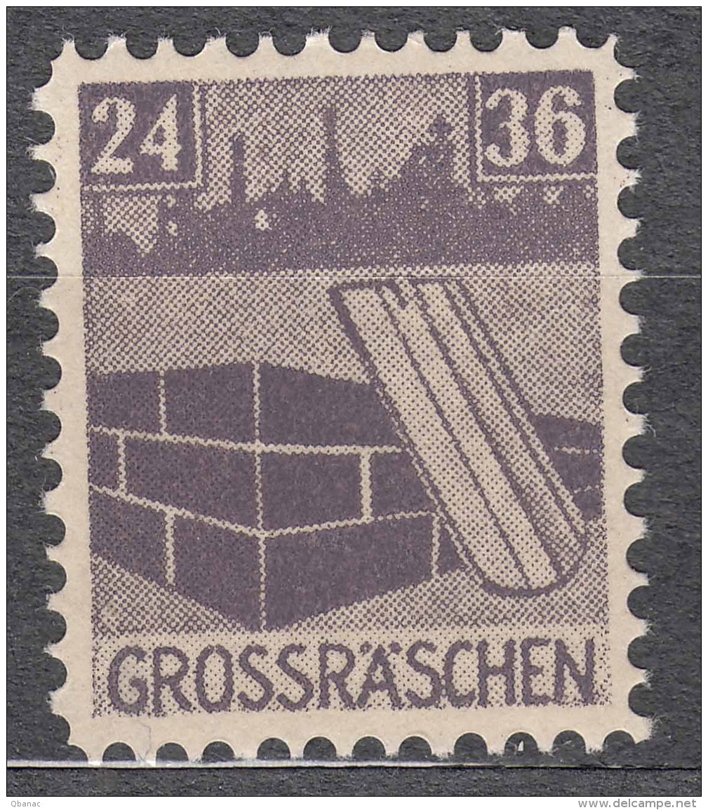 Germany Local Post Grossraschen 1946 Mi#45 C Mint Never Hinged - Other & Unclassified