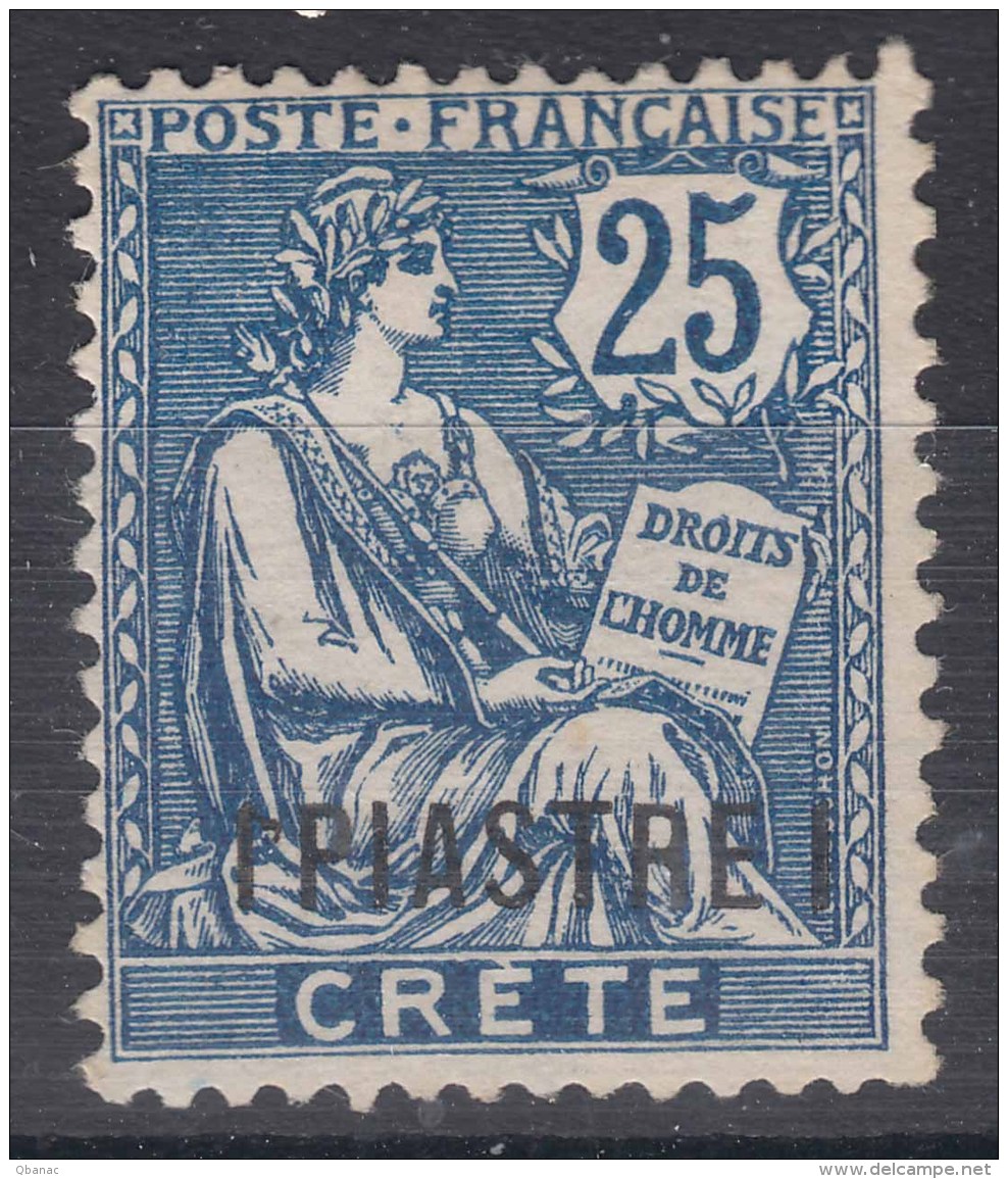 Crete 1903 Yvert#16 MNG - Unused Stamps