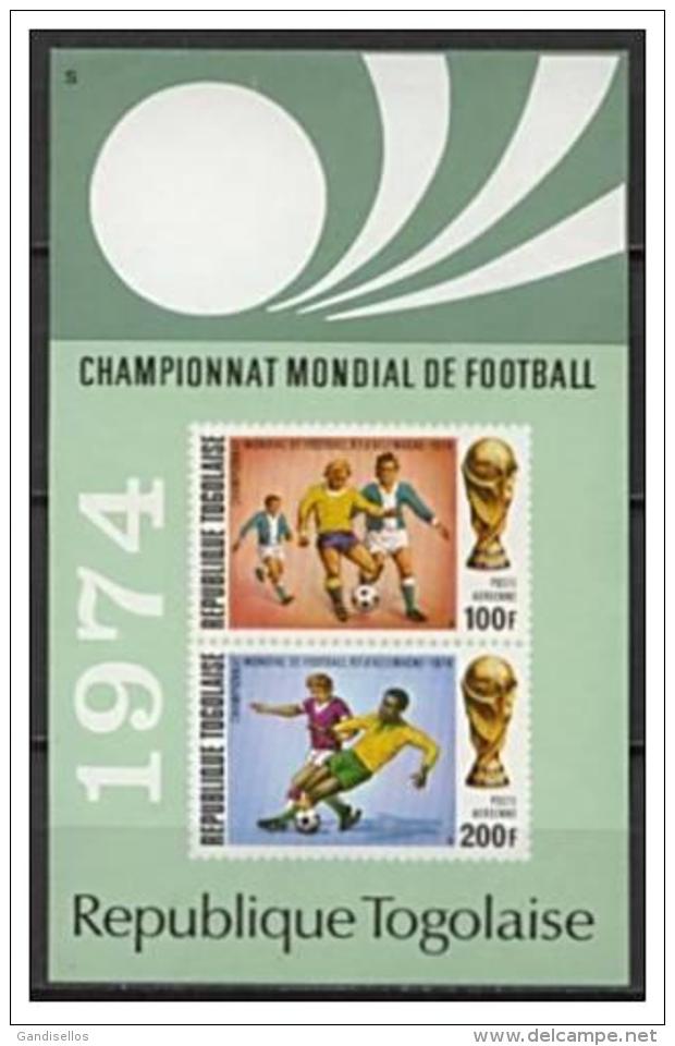 TOGO TOGOLAISE SHEET SPORTS SOCCER FOOTBALL WORLD CUP GERMANY 1974 - 1974 – Germania Ovest