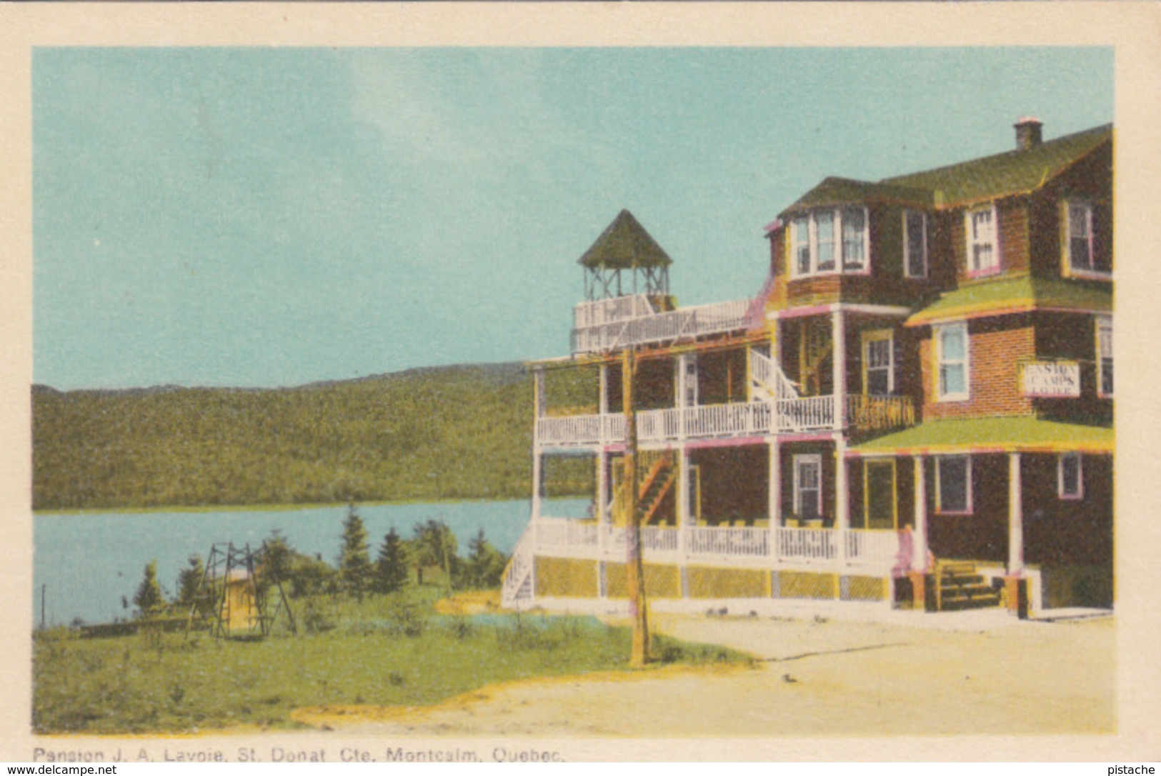 Saint-Donat Québec Canada - Cté Montcalm - Laurentides Laurentians - Pension Lavoie - Unused - 2 Scans - Autres & Non Classés