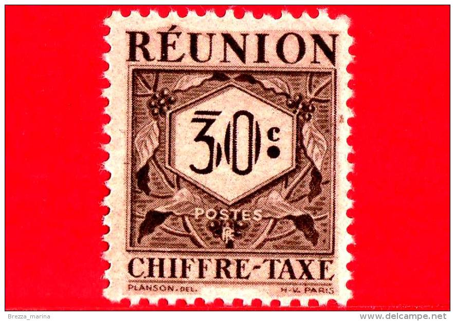 Nuovo - REUNION - 1947 - Segnatasse - Sales Tax - 30 - Timbres-taxe