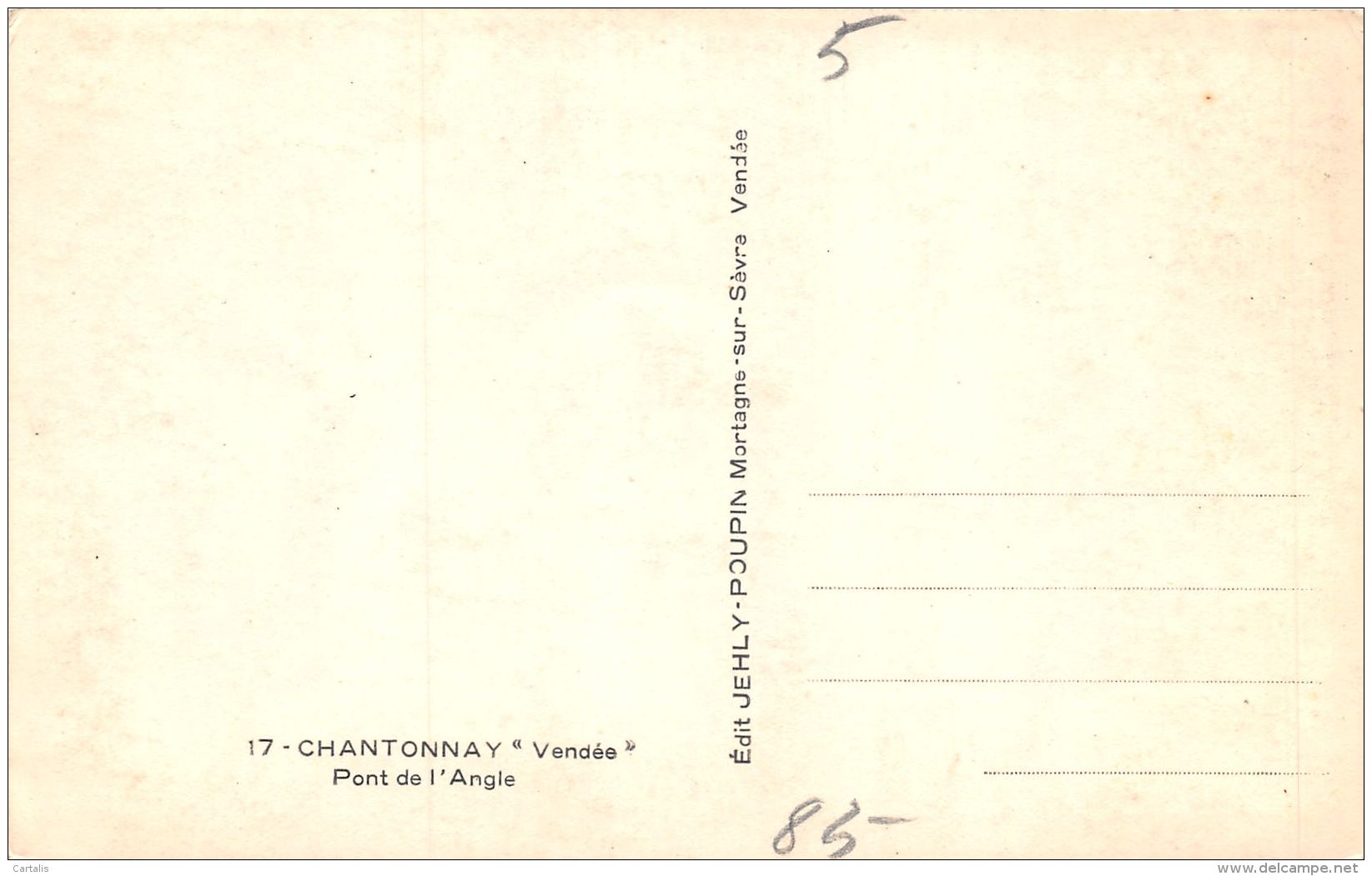 85-CHANTONNAY-N°165-H/0215 - Chantonnay