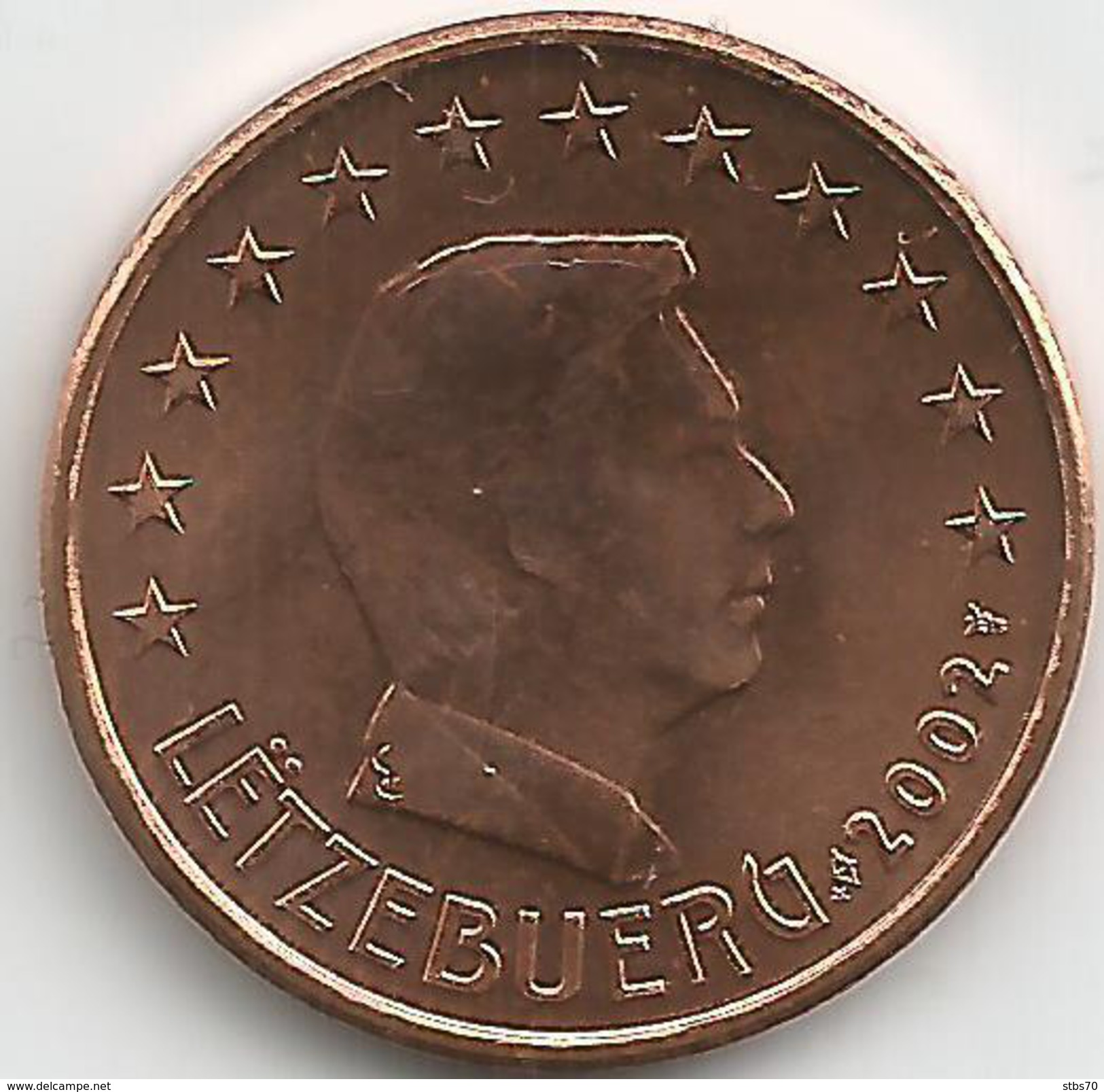 Luxembourg 5 Cents 2002 Issue De Rouleau Neuf - Luxembourg