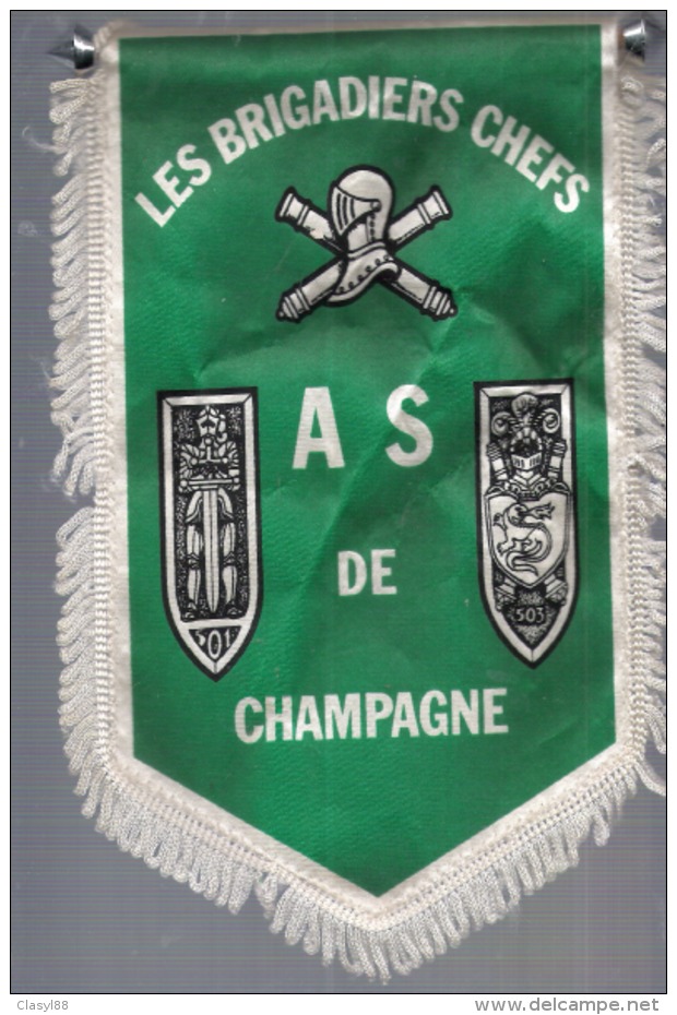 BLASON LES BRIGADIERS CHEFS AS DE CHAMPAGNE - Ecussons Tissu