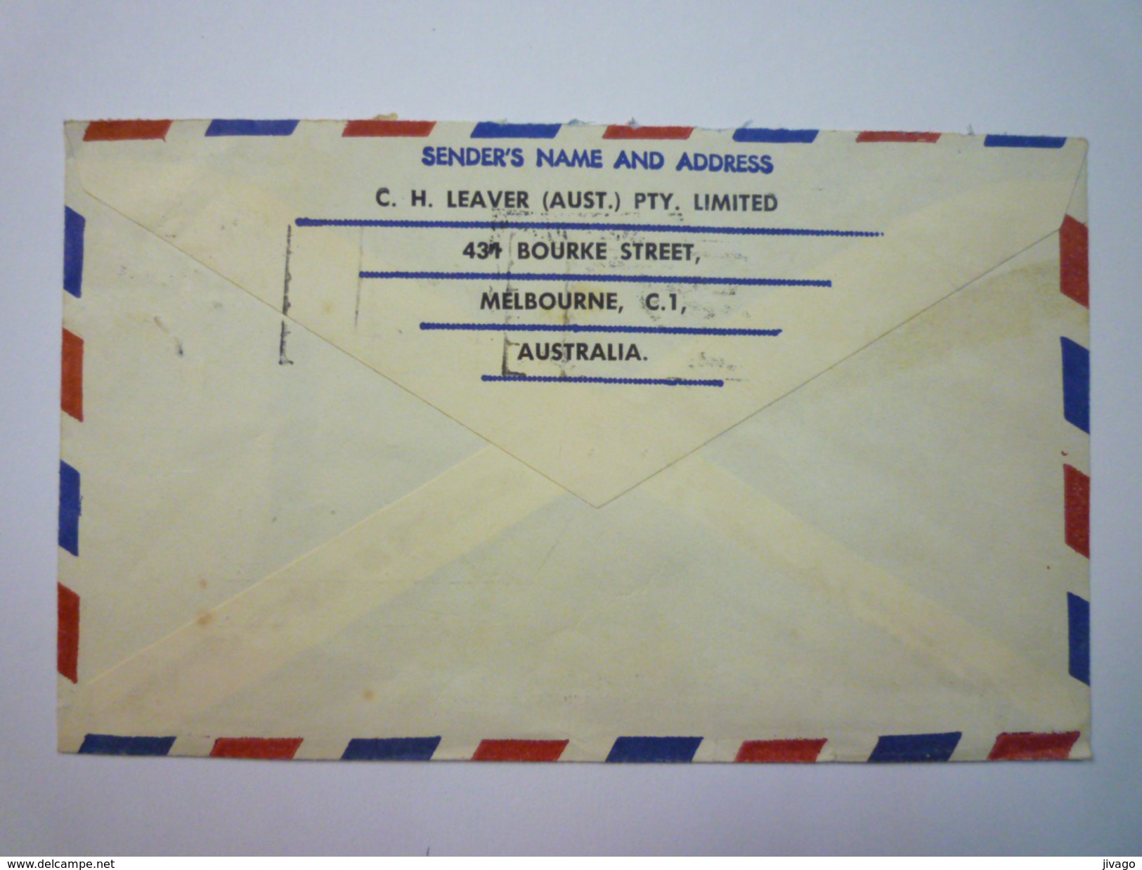 LETTRE Au Départ De  MELBOURNE  à Destination De  MAZAMET   1964   - Covers & Documents