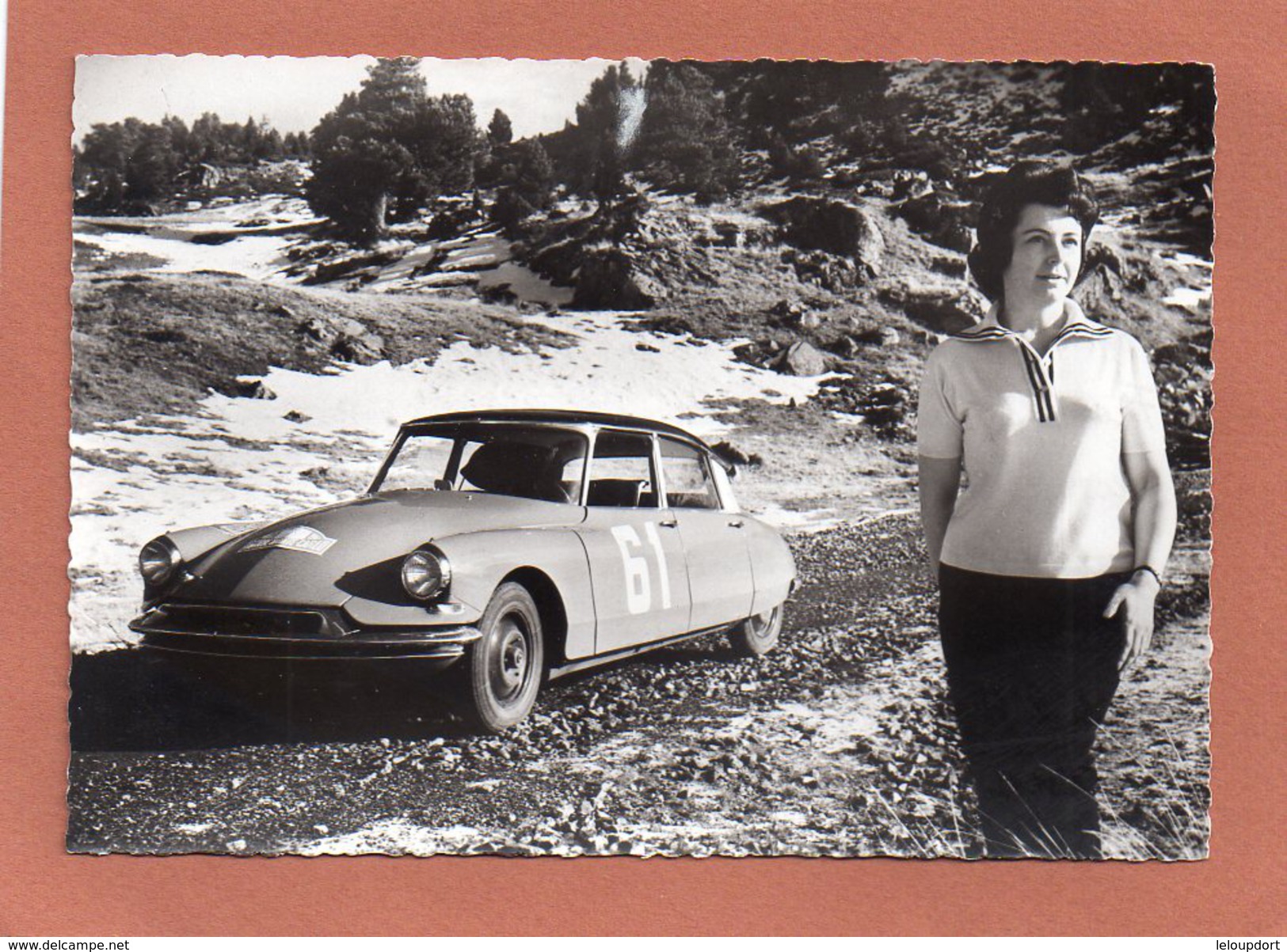 CLAUDINE VANSON 1960  CITROËN ID 19 - Rallyes